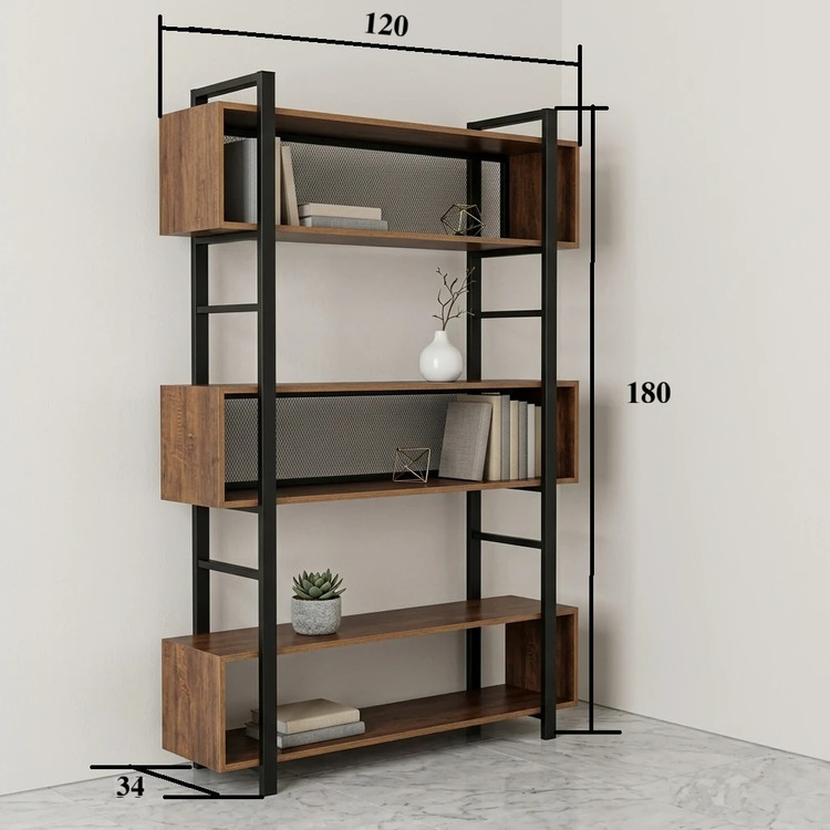 استند و کتابخانه مدل lib-14 سه طبقه